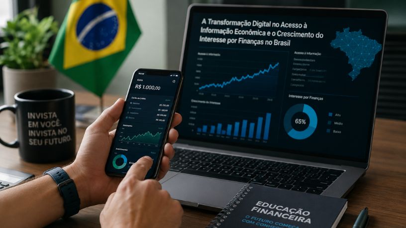 A Transformação Digital no Acesso à Informação Econômica e o Crescimento do Interesse por Finanças no Brasil